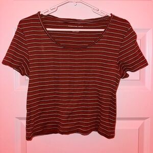 American Eagle Cropped Shirt